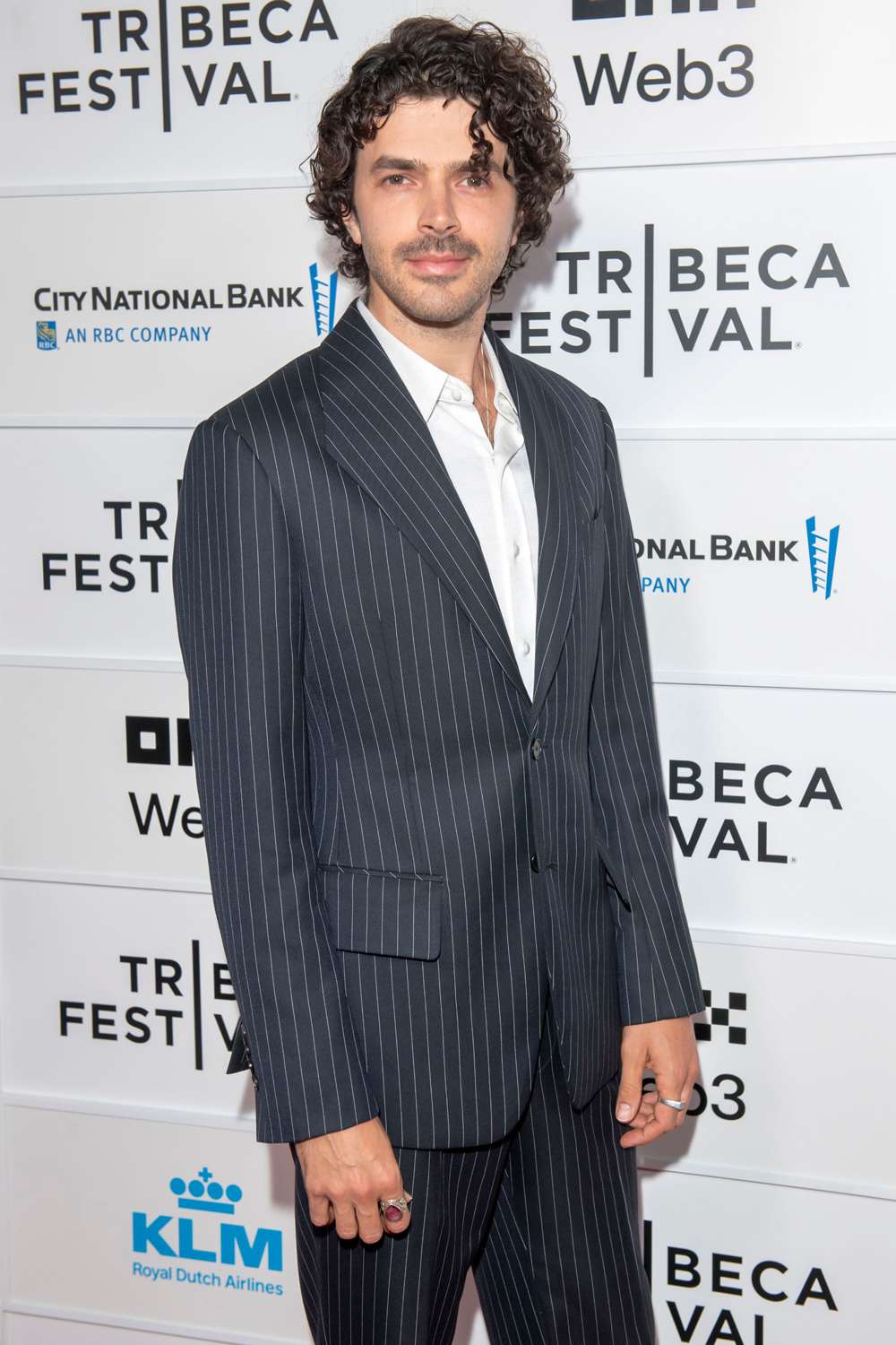 Harry Richardson attends ''The Gilded Age'' premiere on June 12, 2025 in New York.
