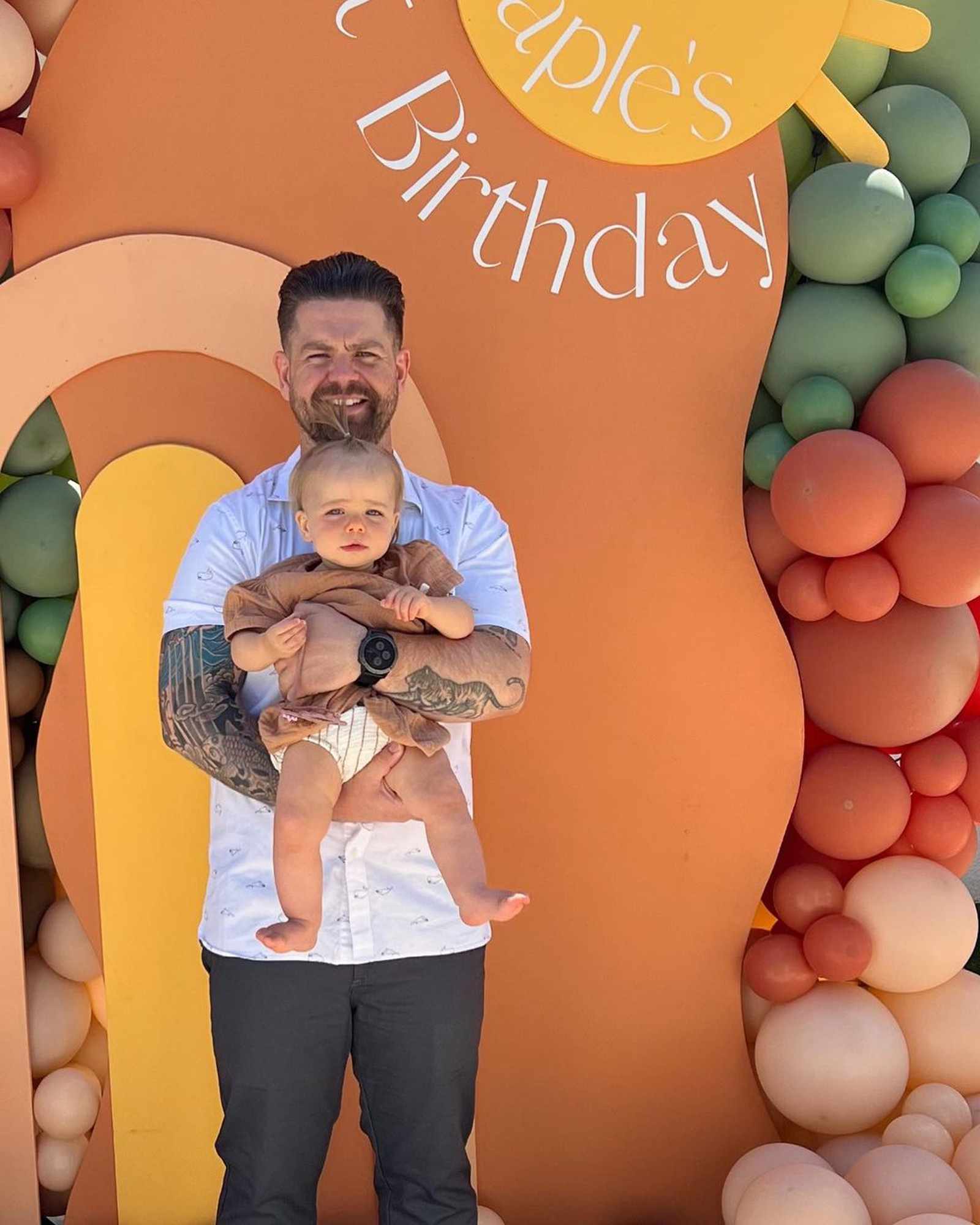 Jack Osbourne and Maple Osbourne