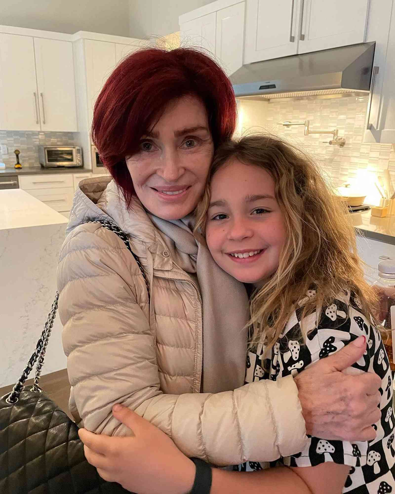 Sharon Osbourne and Pearl Osbourne 