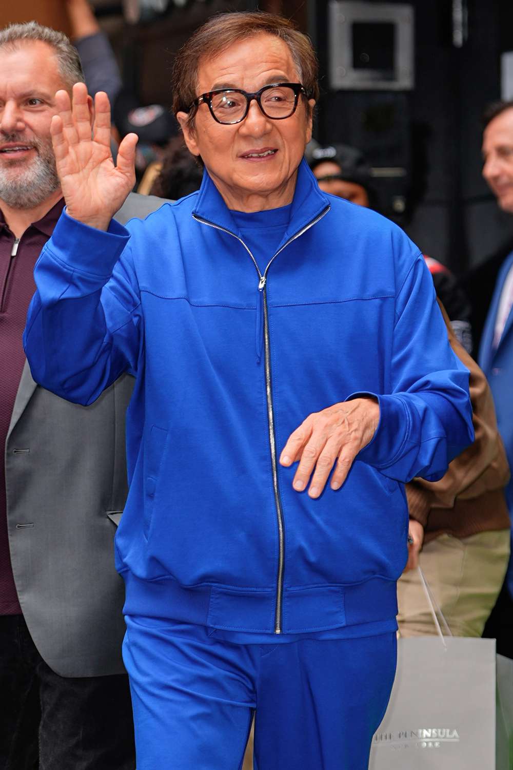 Jackie Chan is seen on May 28, 2025 in New York City