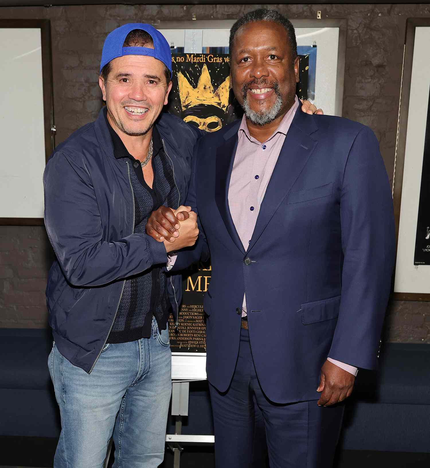 John Leguizamo and Wendell Pierce attend Netflix's "A King Like Me" New York premiere
