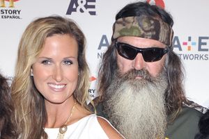Willie Robertson, Korie Robertson, Phil Robertson, Miss Kay Robertson and Si Robertson attend the A+E Networks 2012 Upfront