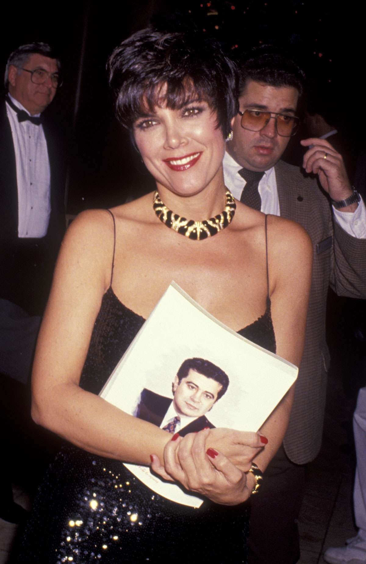 Kris Jenner attends Pioneer Awards Honoring Terry Semel on December 10, 1990 at the Century Plaza Hotel in Century City, California. 