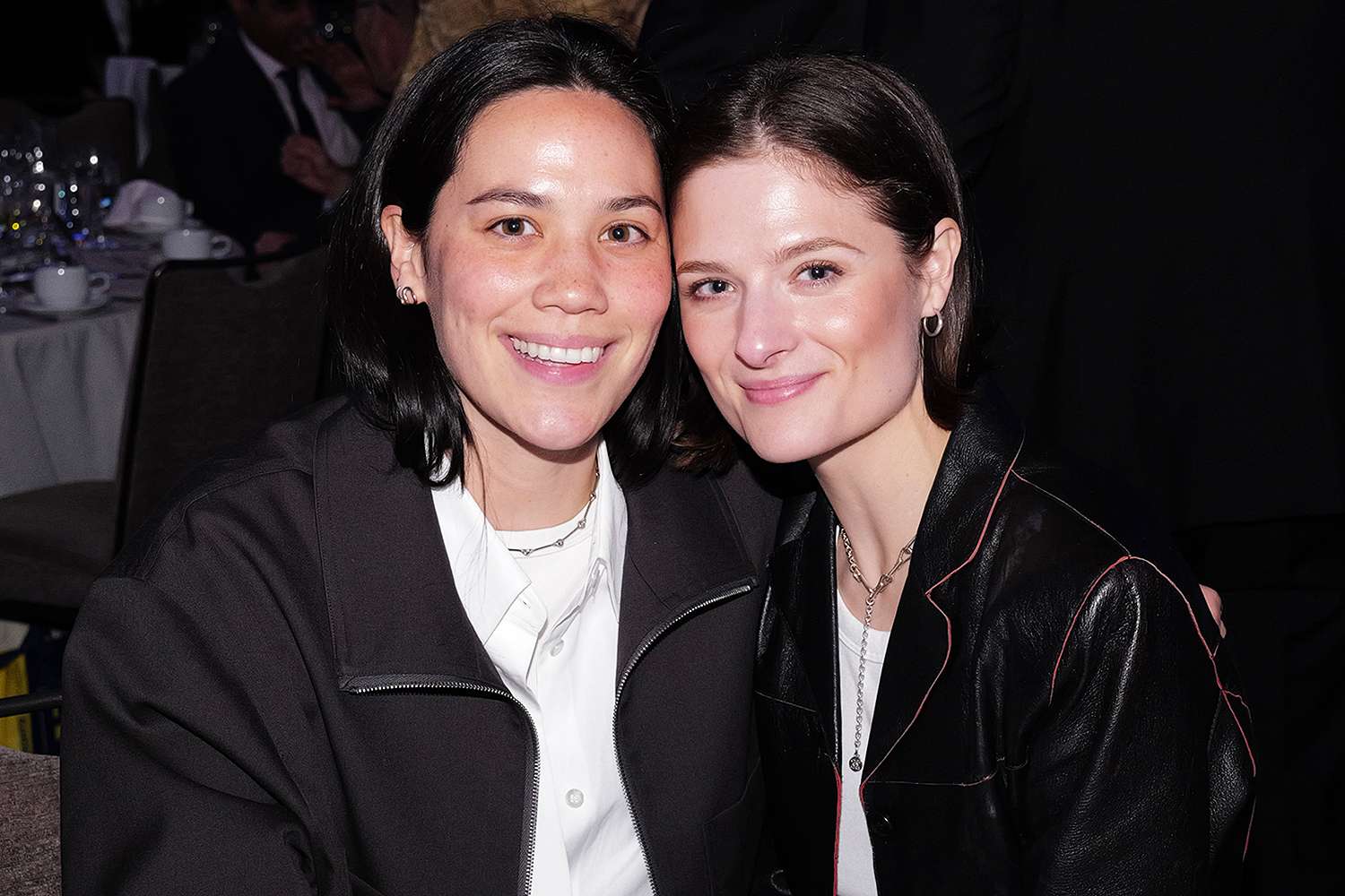Louisa Jacobson (R) attends the Human Rights Campaign 2025 Greater New York Dinner at Marriott Marquis Times Square on February 01, 2025 in New York City.