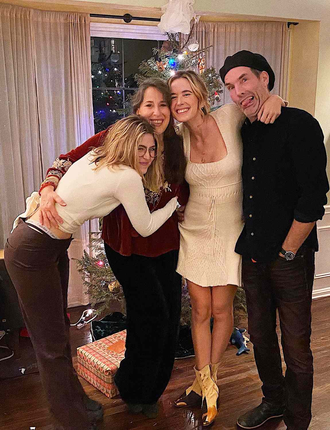 Maggie Wheeler and family