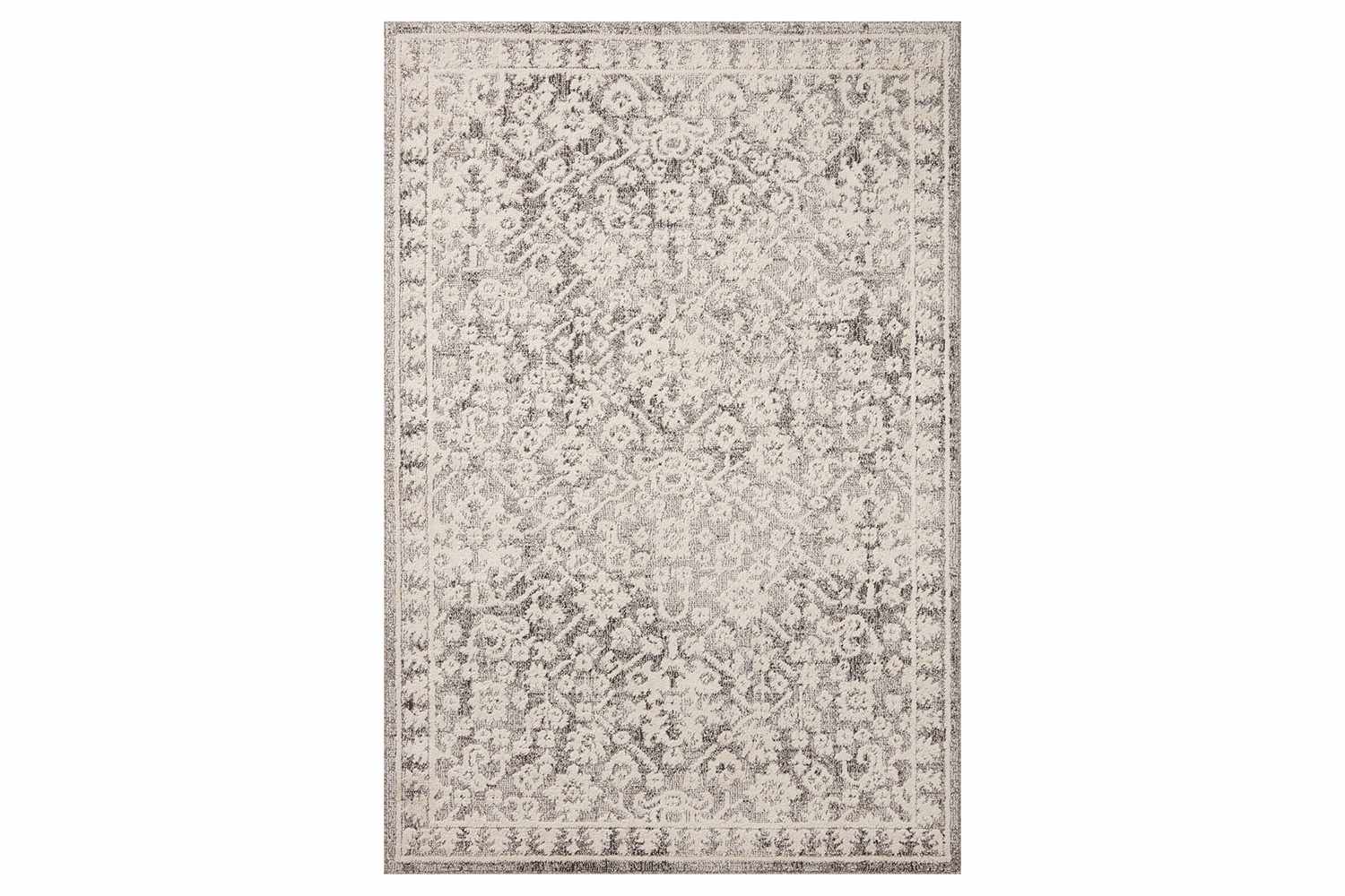 Magnolia Home by Joanna Gaines x Loloi Gigi Grey / Ivory Area Rug