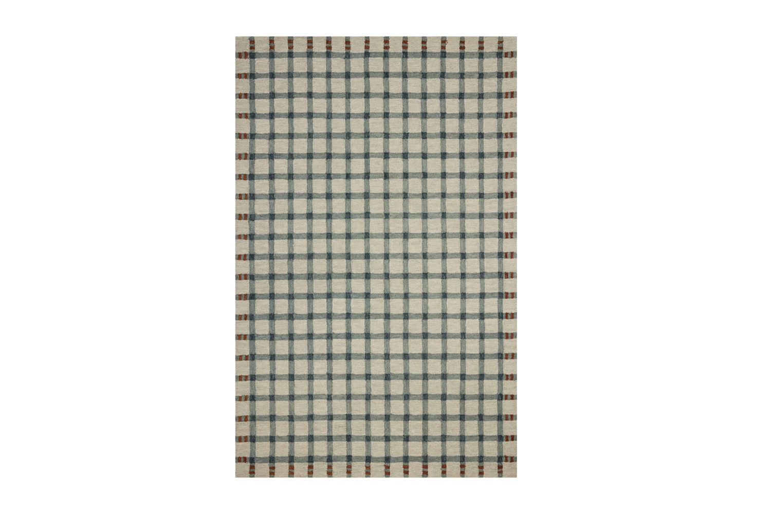 Magnolia Home by Joanna Gaines x Loloi Waylon Spa / Brick Area Rug