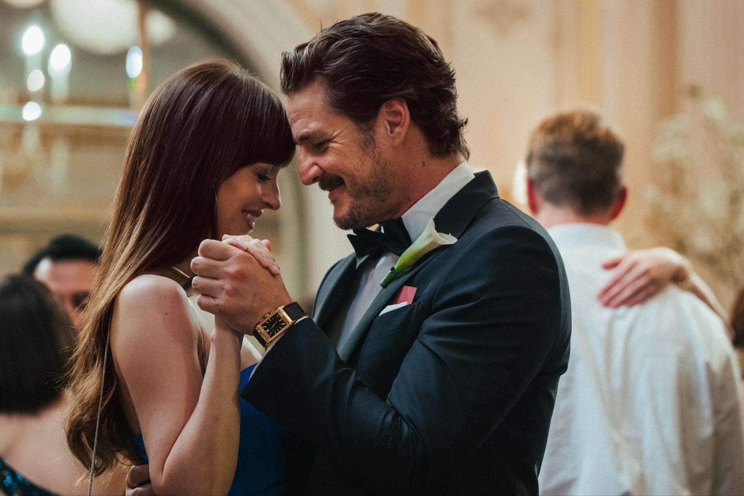 Dakota Johnson and Pedro Pascal in 'Materialists'