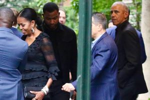 arack and Michelle Obama
