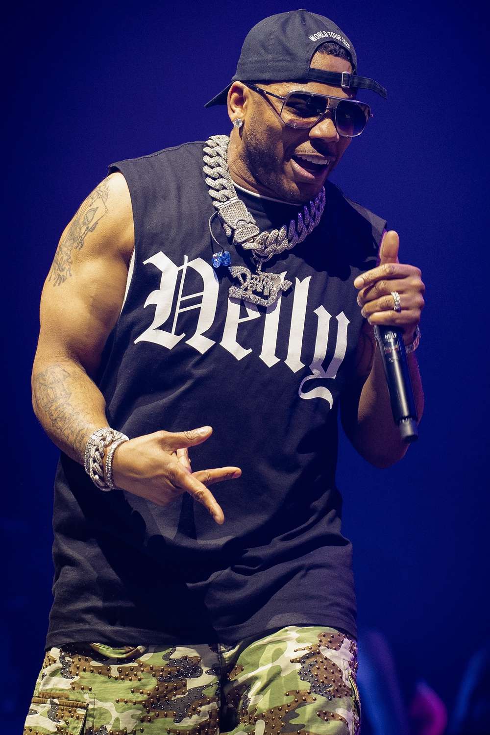 Nelly delivers an energetic concert at Hamburg