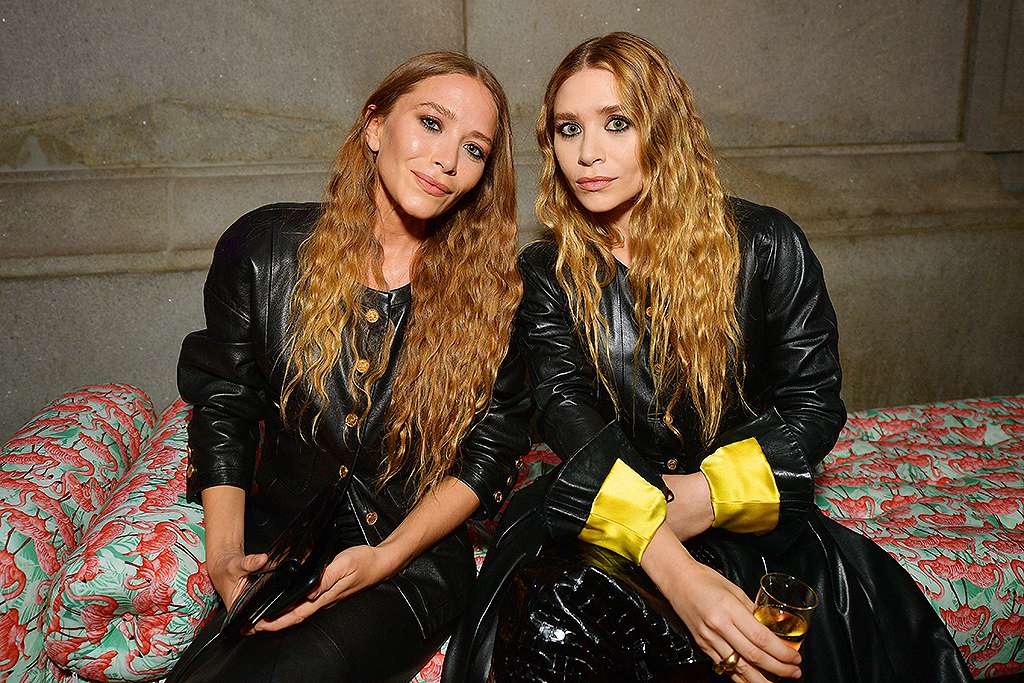 Mary-Kate Olsen (left) and Ashley Olsen attend the Met Gala in N.Y.C. on May 6, 2019