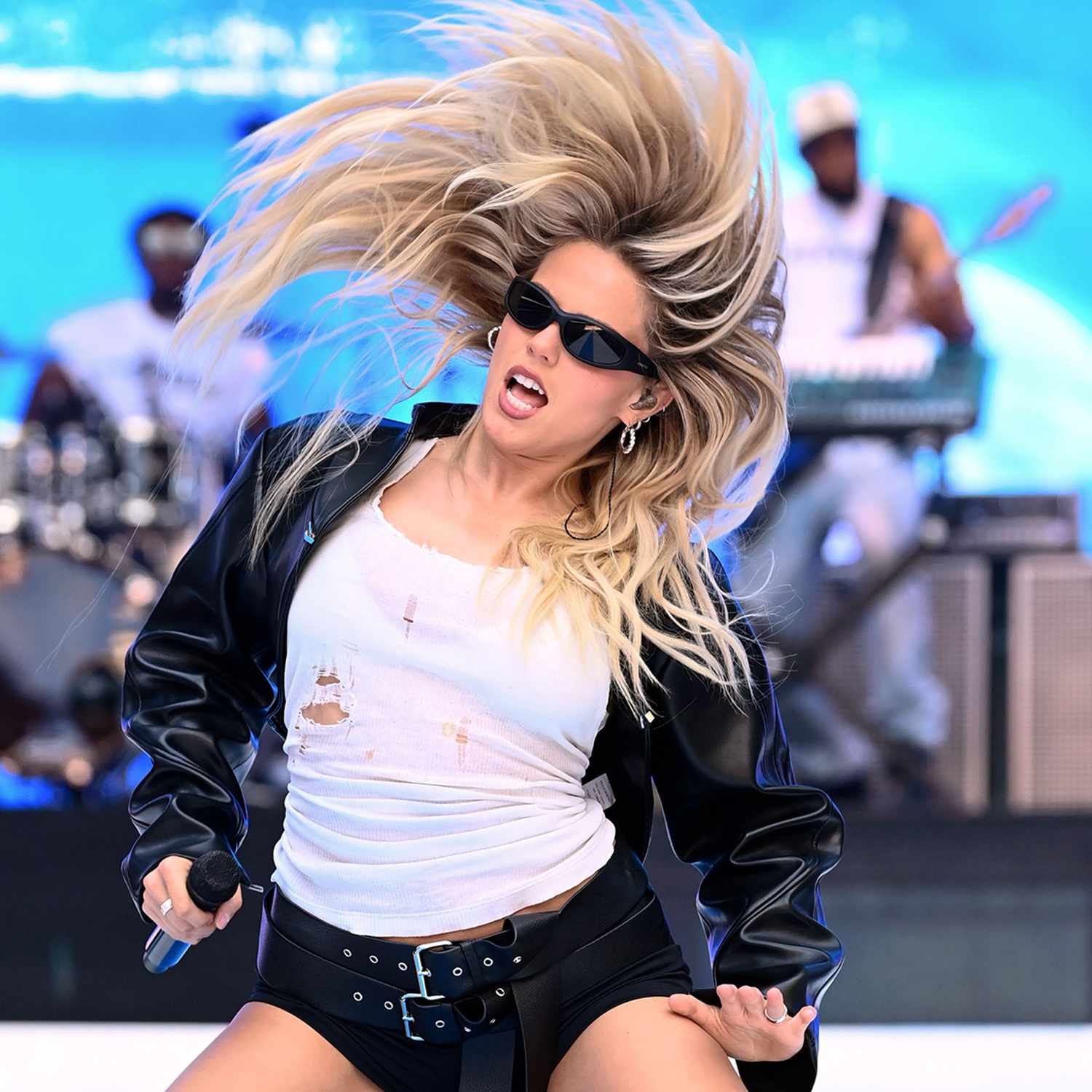 Renee Rapp performing on stage at Capital's Summertime Ball 2025
