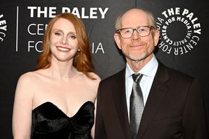 Bryce Dallas Howard and Ron Howard attend 2024 Paley Honors at Cipriani 42nd Street on June 13, 2024 in New York City.