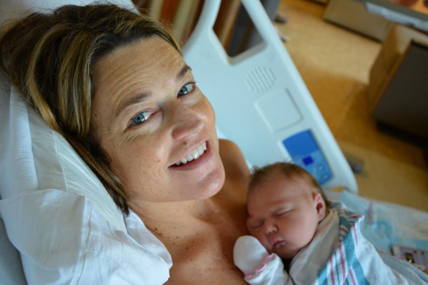 Savannah Guthrie birth of daughter Vale