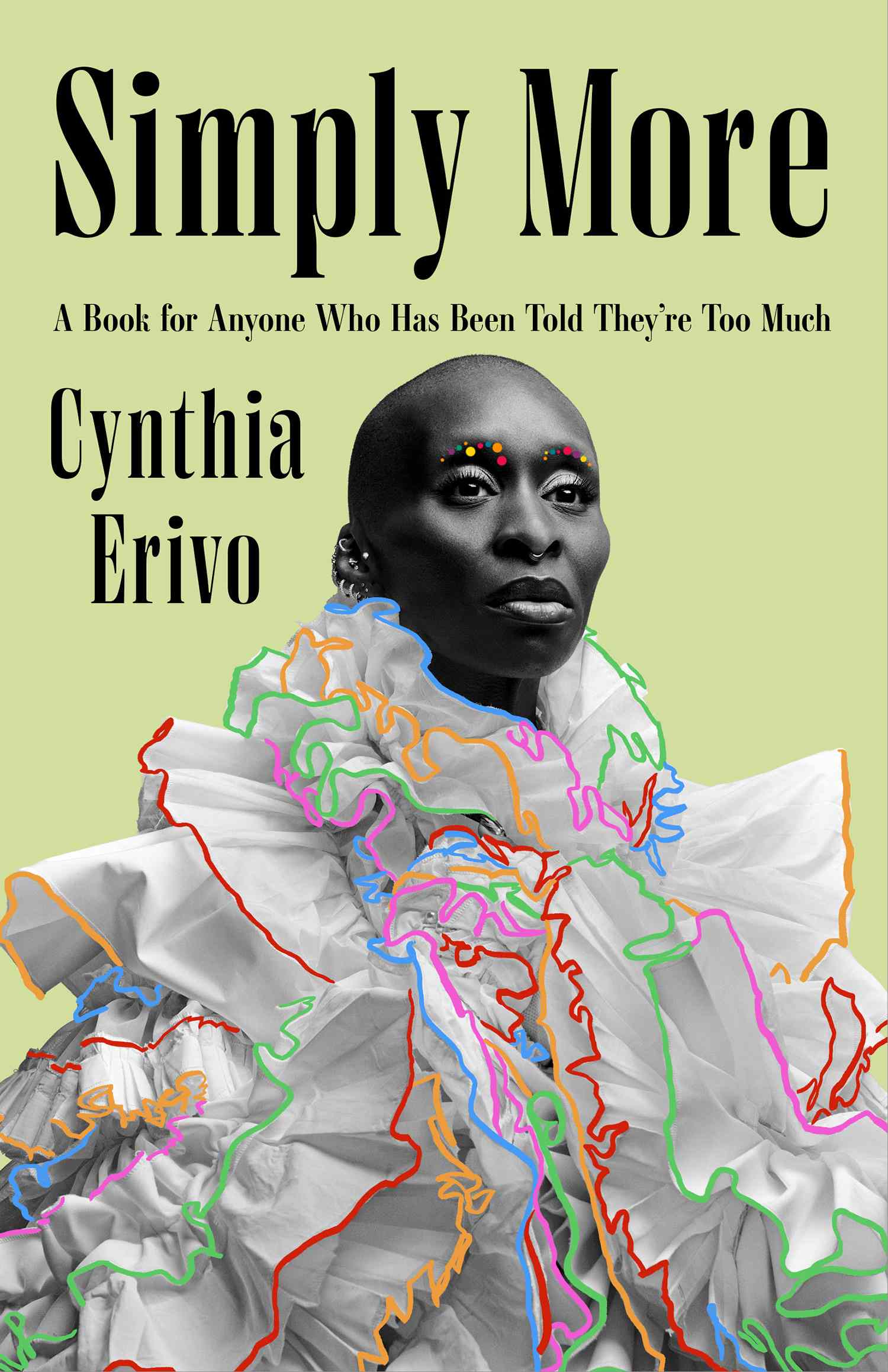 The cover of 'Simply More' by Cynthia Erivo