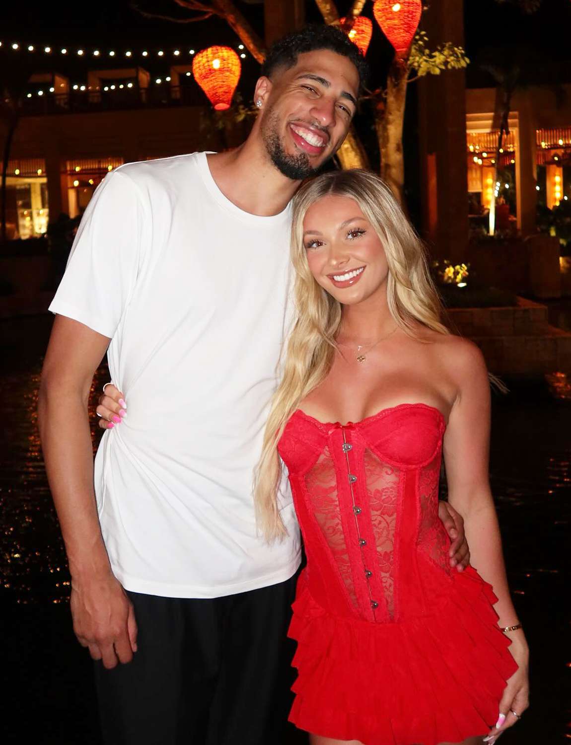 Tyrese Haliburton and girlfriend Jade Jones