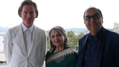 Wes Anderson, Sharmila Tagore and Shivendra Singh Dungarpur