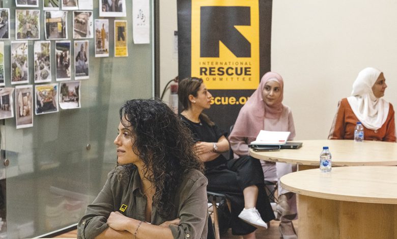 International Rescue Committee’s Sepideh Moafi in Jordan