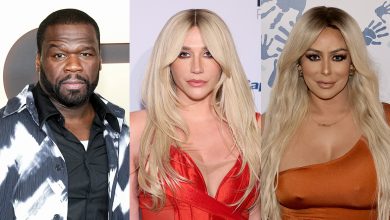 50 Cent, Kesha and Aubrey O