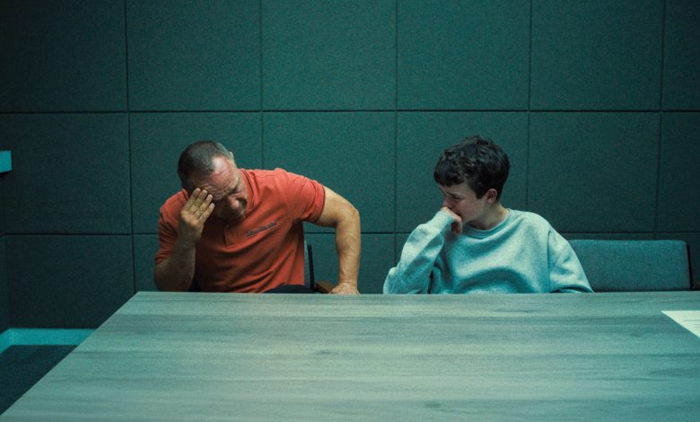Stephen Graham (left) and Owen Cooper in Adolescence