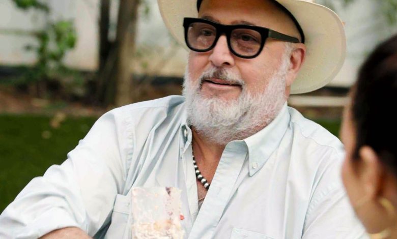 Andrew Zimmern Shows Off ‘Pro Move’ on How to Serve Cake — Watch the Clip (Exclusive)