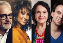 From left: Bradley Whitford, Elaine Welteroth, Dolores Huerta and Diego Mariscal