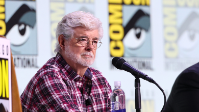 George Lucas at Comic-Con.