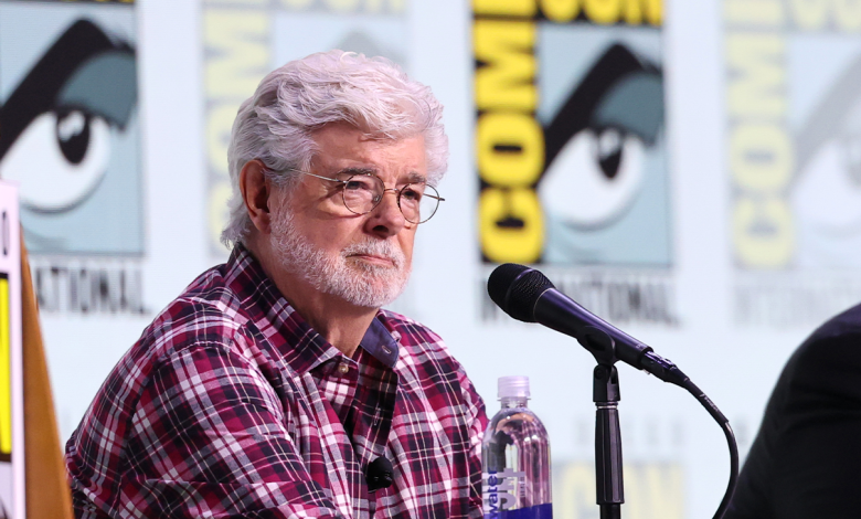 George Lucas at Comic-Con.