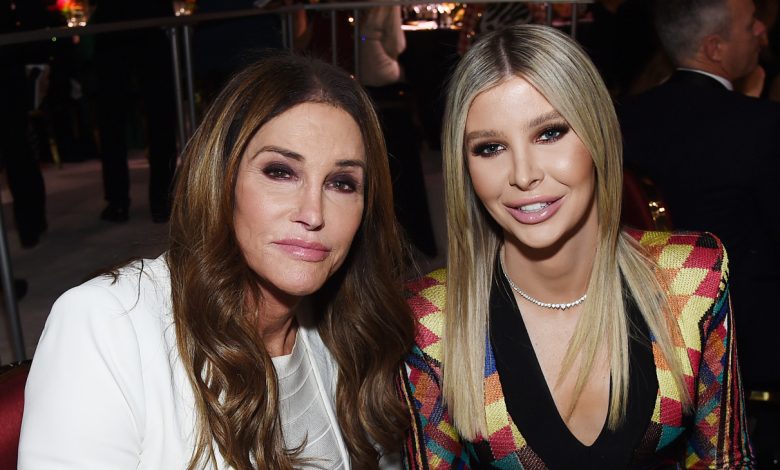 WEST HOLLYWOOD, CALIFORNIA - FEBRUARY 09: Caitlyn Jenner and Sophia Hutchins attend the 28th Annual Elton John AIDS Foundation Academy Awards Viewing Party sponsored by IMDb, Neuro Drinks and Walmart on February 09, 2020 in West Hollywood, California. (Photo by Jamie McCarthy/Getty Images for EJAF)