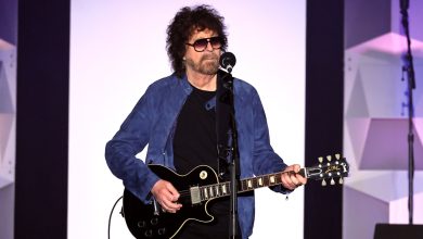 NEW YORK, NEW YORK - JUNE 15: Jeff Lynne performs onstage at the 2023 Songwriters Hall of Fame Induction and Awards Gala at the New York Marriott Marquis on June 15, 2023 in New York City. (Photo by Theo Wargo/Getty Images for Songwriters Hall of Fame)