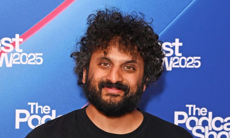 Nish Kumar attends Day 1 of The Podcast Show at the Business Design Centre on May 21, 2025 in London, England. (Photo by Alan Chapman/Dave Benett/Getty Images)