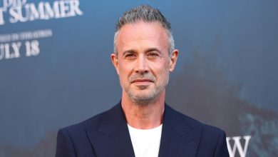 Freddie Prinze Jr. attends the premiere of Columbia Pictures