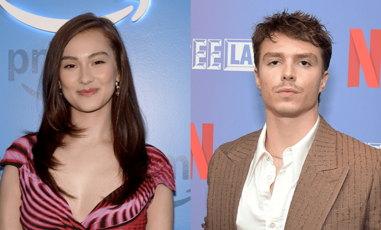 Lola Tung and Nicholas Alexander Chavez