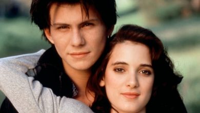 Christian Slater and Winona Ryder in