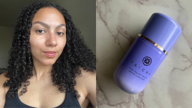 Sabrina Talbert and Tatcha's The Dewy Milk Moisturizer.