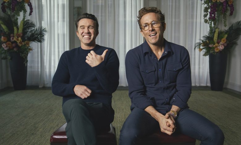 Welcome to Wrexham, Season 4, Episode 1 (l-r) Rob McElhenney, Ryan Reynolds.