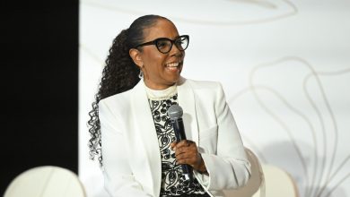 Honey Jam founder Ebonnie Rowe at the Hollywood Reporter Women in Entertainment Canada summit and awards gala on May 29 in Toronto.