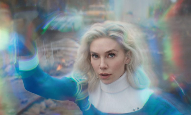 Vanessa Kirby as Sue Storm/Invisible Woman in 20th Century Studios/Marvel Studios