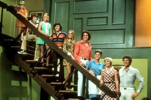 THE BRADY BUNCH, Susan Olsen, Mike Lookinland, Eve Plumb, Christopher Knight, Maureen McCormick, Barry Williams, Ann B. Davis, Florence Henderson, Robert Reed