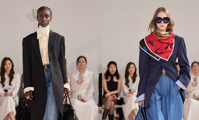 Michael Rider Brings a French-American Take On Preppy-Bourgeoisie Style to His Stellar Celine Debut