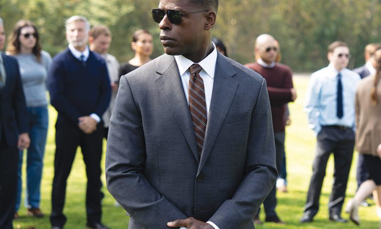 Sterling K. Brown protects the president in the sci-fi thriller.