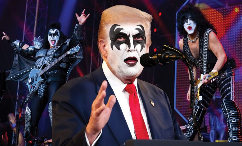 President Trump will be heavily involved in the Kennedy Center Honors, where KISS is among the honorees.