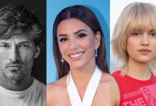 Andrés Velencoso, Eva Longoria and Chloé Sweetlove