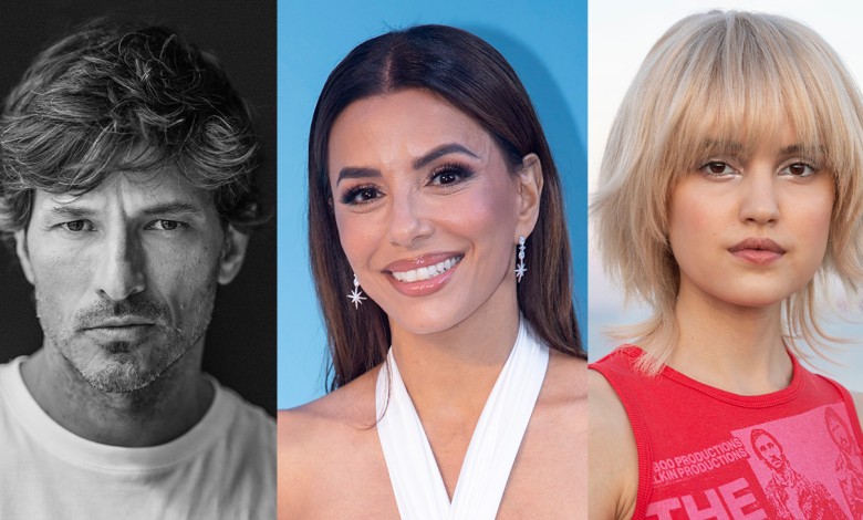 Andrés Velencoso, Eva Longoria and Chloé Sweetlove