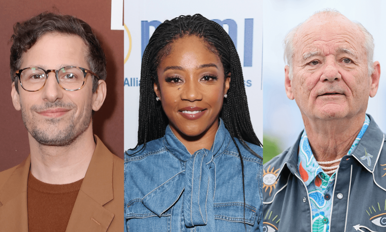 Andy Samberg, Tiffany Haddish and Bill Murray