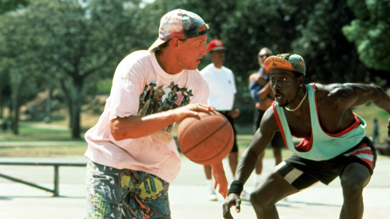 WHITE MEN CAN'T JUMP, Woody Harrelson, Wesley Snipes, 1992,