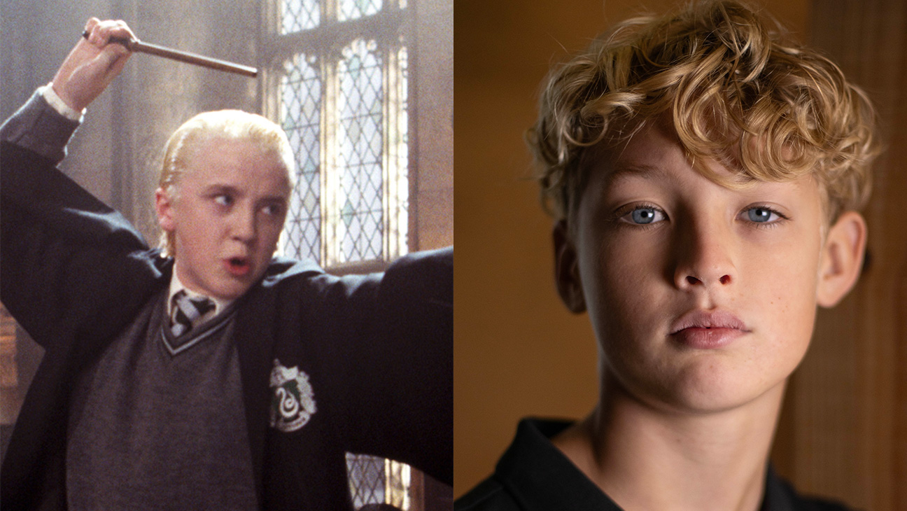 Draco Malfoy Tom Felton and Lox Pratt