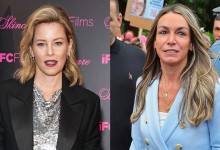 Elizabeth Banks and Karen Read