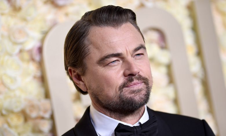 Leonardo DiCaprio attends the 81st Annual Golden Globe Awards at the Beverly Hilton on January 7, 2024 in Beverly Hills, California.