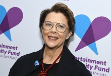 Annette Bening at The Entertainment Community Fund Gala at Marriott Marquis on April 21, 2025 in New York, New York.